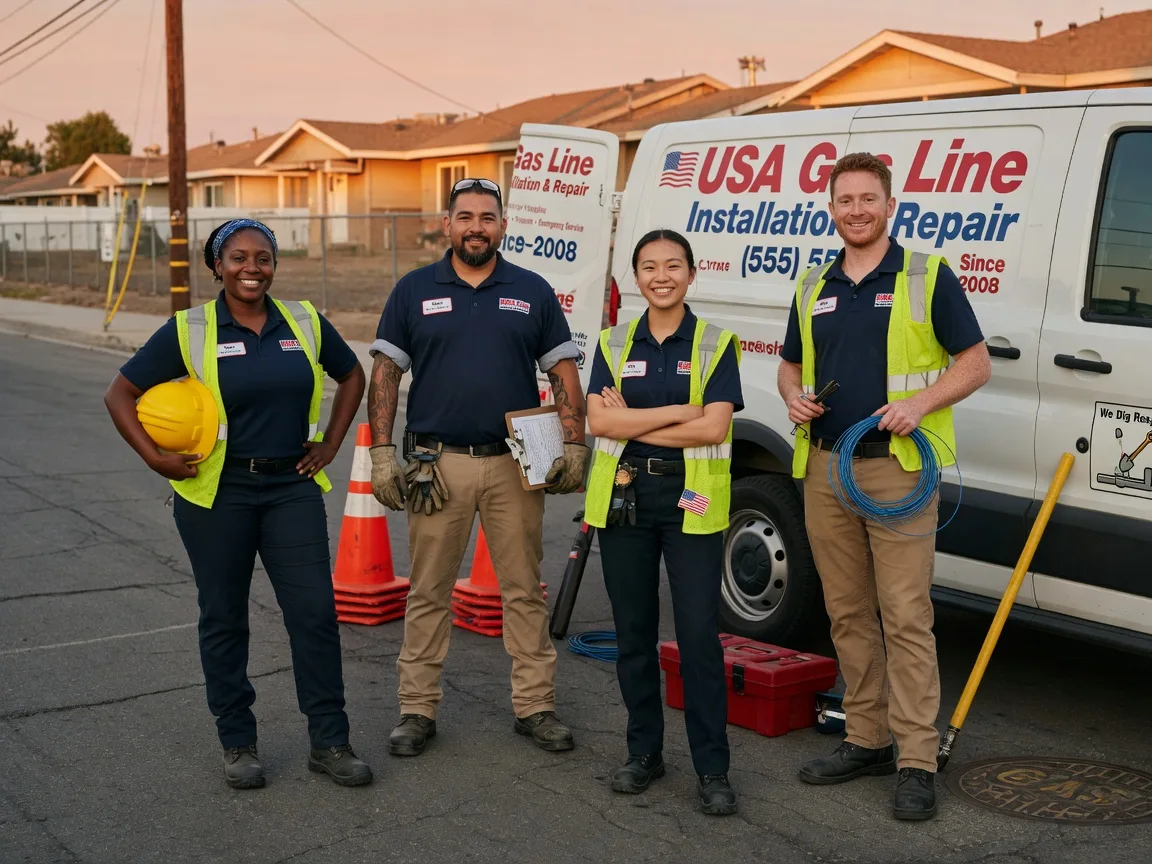 Gas Line Installation company in Stratford, CA